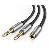 Ugreen - Cable Divisor De Auriculares Para Ordenador  Conect
