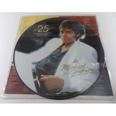 Michael Jackson Thriller 25 Foto Disco Lp Usa Soul Pop 2008 Edición Limitada