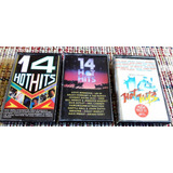 Lote 14 Hot Hits 3 Cassettes Musica Pop Rock Retro 80 