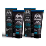 Kit 2 Balm Para Barba Hidratante Ferrari Black Barba Robusta