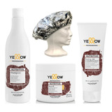 Kit Shampoo + Mask + Leave In Conditioner Nutritive Yellow