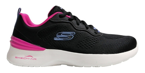 Tenis Skechers Skech- Air Dynamight Negro/ Fucsia (149753)