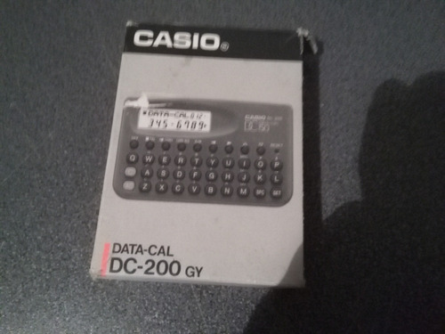 Calculadora Databank Casio Dc200