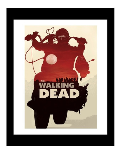 Quadro Decorativo Walking Dead (frete Grátis)