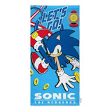 Toallon Infantil Piñata Sonic