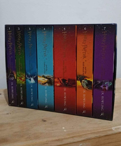 Saga Completa Harry Potter (en Inglés) - 7 Libros En Caja