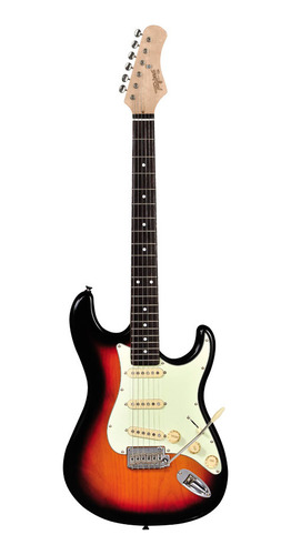 Guitarra Tagima T-635 Sunburst Strato Escala Escura Classic