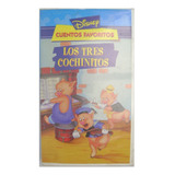 Película Vhs Los Tres Cochinitos Disney, Con Holograma