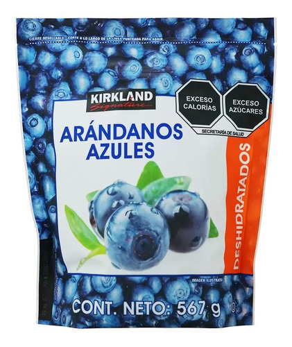 Arandanos Azules Deshidratados Kirkland Signature 567 Gr