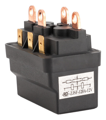 Contactor De Relé De Contacto Con Solenoide, 12 V, 120 A, Ac