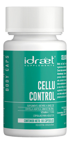 Tratamiento Celulitis Comprimidos Idraet Capsulas Suplemento