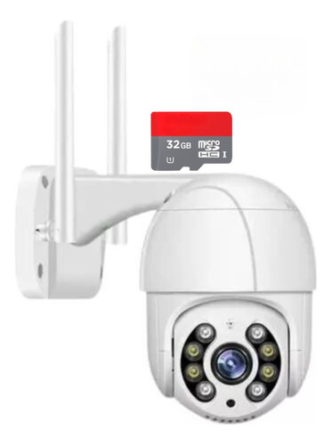 Camera Segurança Icsee Wifi Onvif + Cartão De Memoria 32gb
