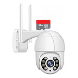 Camera Segurança Icsee Wifi Onvif + Cartão De Memoria 32gb