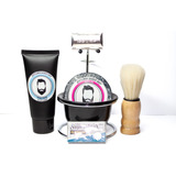 Kit Para Afeitar / Brocha Barbero / Kit Para Rasurar