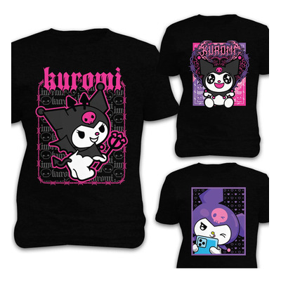 Vectores Diseños Digitales Kuromi Ai Cdr Pdf + Previas | Meses sin interés