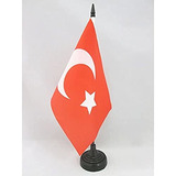 Ottoman Empire Table Flag 5'' X 8'' - Turkish Empire -t...
