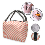 Lunchera Lanchera Bolso Termico Vianda Estampada Bazar