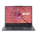 Notebook Acer Notebook Aspire Lite Al16-51p-71wk-1 Silver 16 , Intel Core I7 1255u  16gb De Ram 0tb Hdd 512gb Ssd 0gb Optane, Intel Uhd Graphics 60 Hz 1920 X 1200 Windows 11 Home