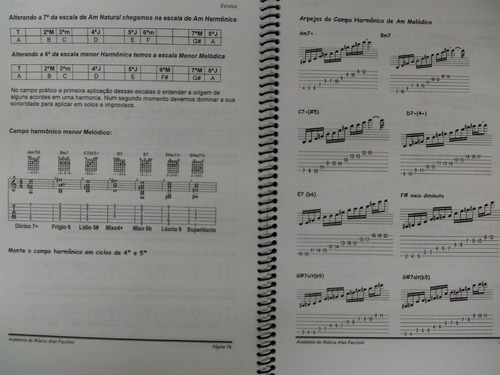 Estudos Em Escalas Para Violão E Guitarra - 100 Páginas