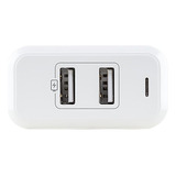 Carregador Usb 2 Portas Usb Ec2 Fast Branco