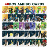 40 Tarjetas Amiibo Zelda 