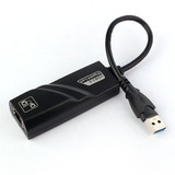 Placa Adaptador Lan Rede Usb 3.0 Ethernet 10/100/1000 Gigala