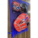 Kit Niños Ciclismo Casco Rodilleras Coderas Guantes 