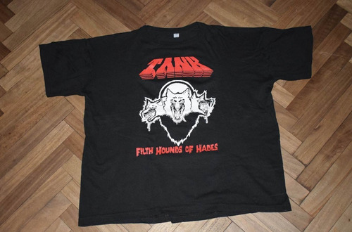 Remera Tank Nwobhm Disco Filth Hounds Of Hades