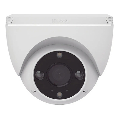 Ezviz Cámara Domo Ip 3mp 2k Csh4 Wi-fi Sirena Y Estrobo Audio De Dos Vías Notificación Push Audios Personalizables Ranura Para Memoria Para Uso En Exterior | Envío gratis