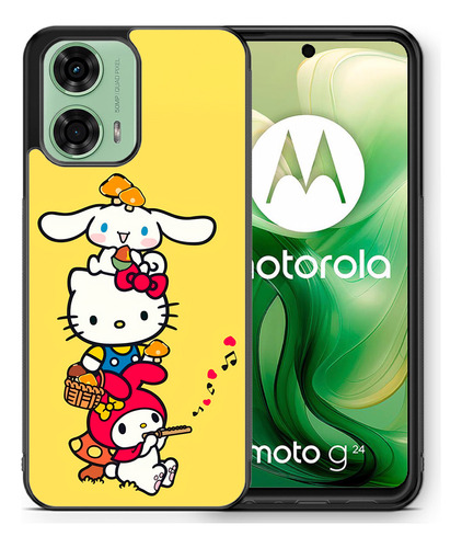 Funda Para Motorola Hello Kitty Melody Cinnamoroll Moto