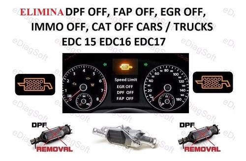 Pack Soft Elimina Egr/dpf/fap/dtc/lambda - Amarok Edc17 Etc.