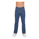 Jeans Hombre Azul De Corte Recto 197-22