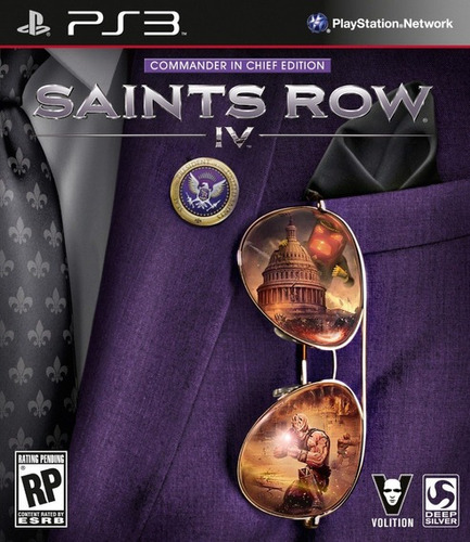 Saints Row Iv Commander In Chief Edition Ps3 Media Física