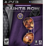 Saints Row Iv Commander In Chief Edition Ps3 Media Física