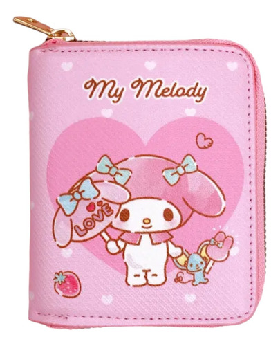 Cartera Con Monedero Y Cierre Hello Kitty Y Sus Amigos