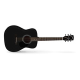 Cort Af510e Guitarra Electro Acustica Negra Media Caja Funda