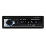 Radio Bluetooth Auto Mp3 Usb Sd Aux Fm 1 Din Estereo 