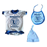 Set Bebe Body + Extras Rugby Universitario Tucuman