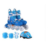  Rollers Kit  Extens Aluminio 30-33 Azul Art.831 Microbell