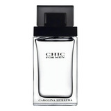 Perfume Carolina Herrera Chic For Men Edt Masculino 100ml - Selo Adipec