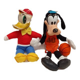 Goofy Y Pato Donald`s De Los Campeones De Disney Vintage