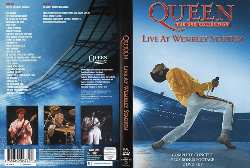 Queen Dvd + Cd / Live At Wembley