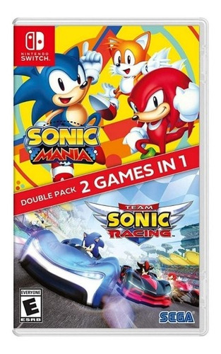 Sonic Mania + Team Sonic Racing Double Pack Switch Fisica