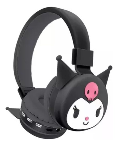 Audífonos Diadema Kuromi Inalambrico Bluetooth Recargable