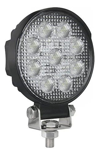 Faro Hella Led Redondo 15 W Multivoltaje 9 A 33 Medidas 133 