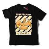 Remera Charizard Pokemon Anime T93 Dtg Premium