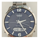 Reloj Casio Lineage Multiband 6 Solar Titanio Zafiro