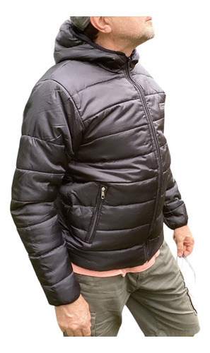 Campera Inflable Hombre Clasica Urbana