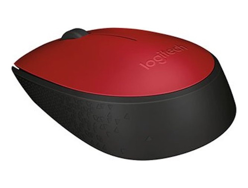 Logitech Mouse Inalambrico M170 Rojo 3 Botones