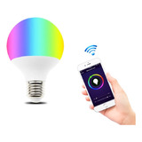 Bombillo Smart Led Globo Wifi Multicolor Rgb Inteligente